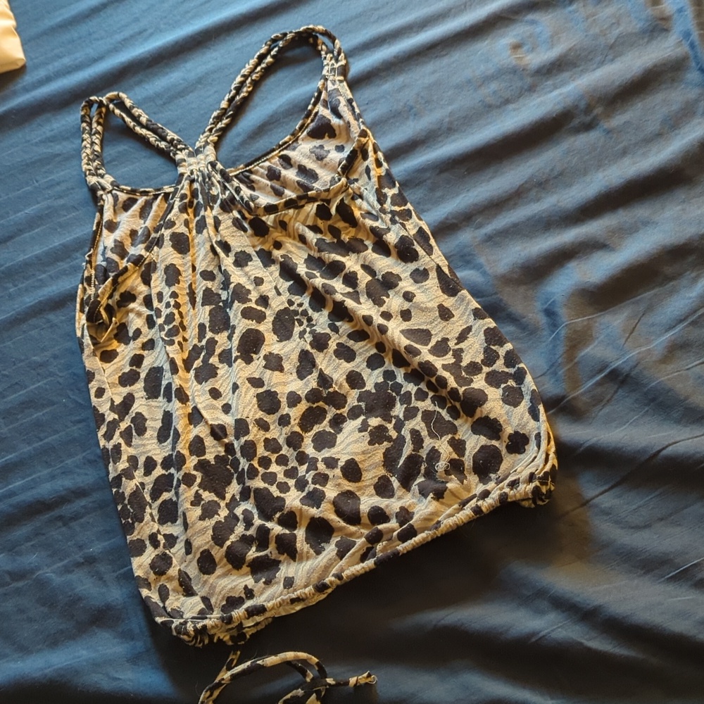 American Rag patterned tank top, M